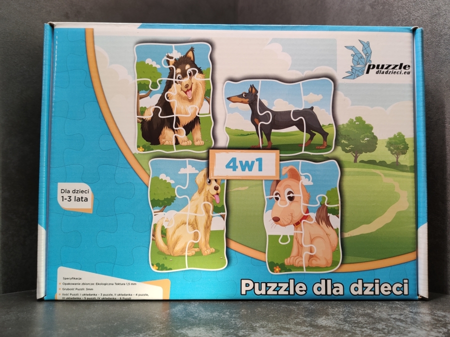 Puzzle Progresywne Pieski 01 - 4793