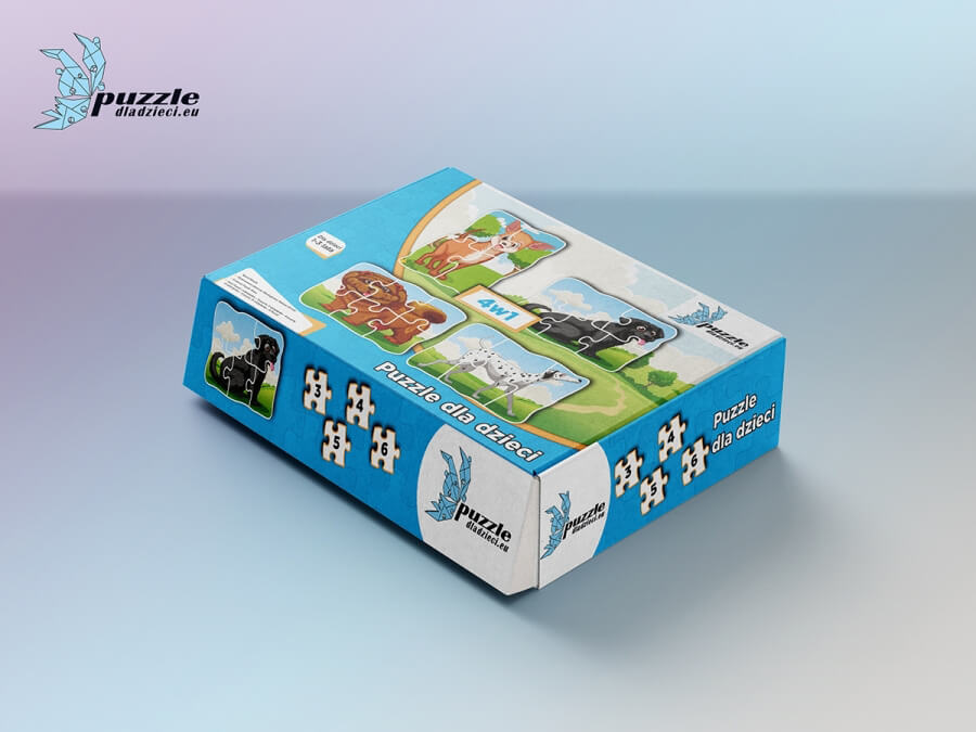 Puzzle Progresywne Pieski 02 - 1934