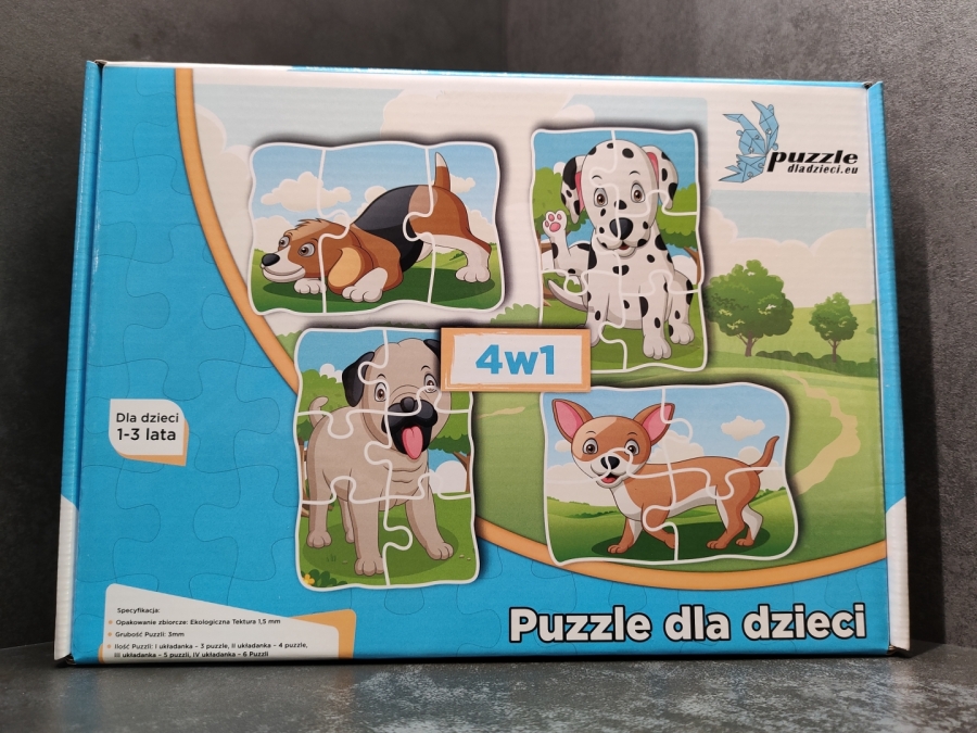 Puzzle Progresywne Pieski 04 - 4829