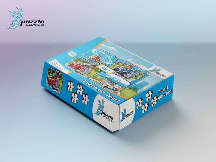 Puzzle Progresywne Samochody i Maszyny 03 - 1854