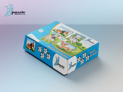 Puzzle Progresywne Pieski 04
