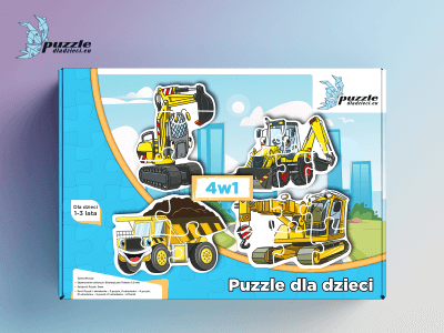 Puzzle Progresywne Samochody i Maszyny 02