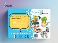 Puzzle Progresywne Dinozaury i Smoki 02 - 4753