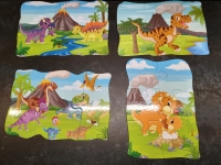 Puzzle Progresywne Dinozaury i Smoki 03 - 4770