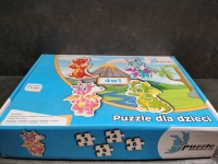 Puzzle Progresywne Dinozaury i Smoki 04 - 4780