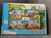 Puzzle Progresywne Zwierzątka Dzikie 04 - 4889